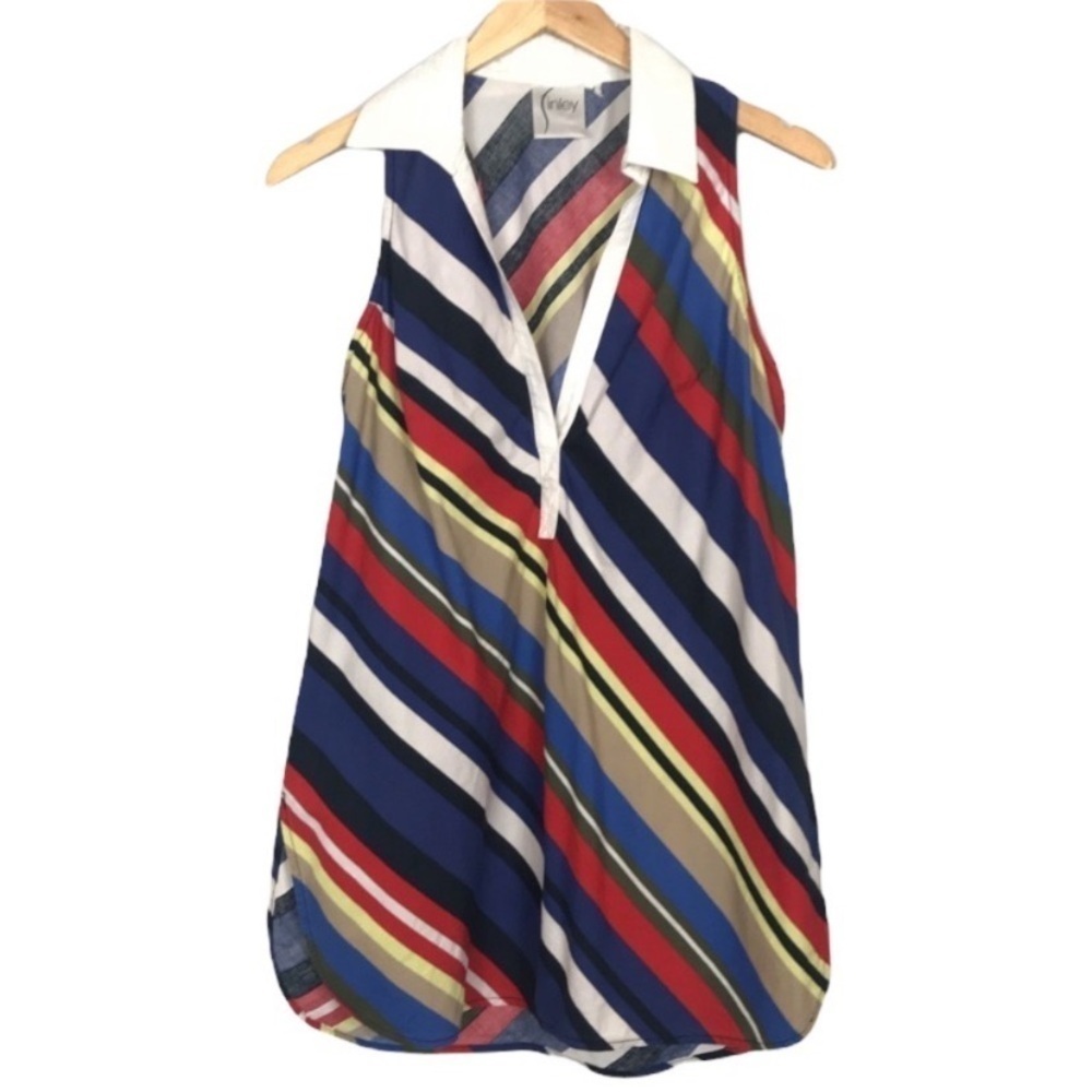 FINLEY Striped Poplin Tunic
